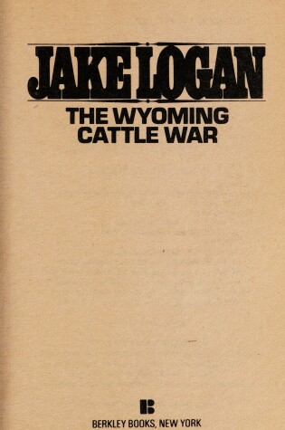 Cover of Wyoming Cattle War