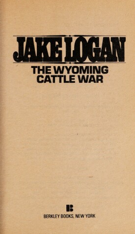 Book cover for Wyoming Cattle War