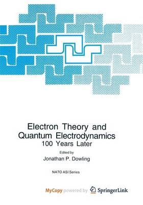 Book cover for Electron Theory and Quantum Electrodynamics