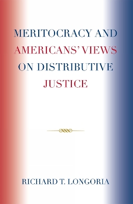 Book cover for Meritocracy and Americans' Views on Distributive Justice