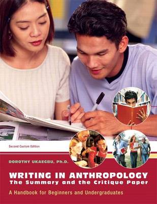 Book cover for Writing in Anthropology