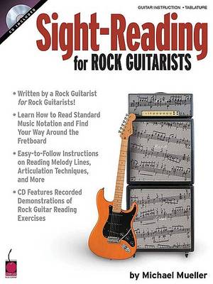 Book cover for Sight Reading for Rock Guitarists