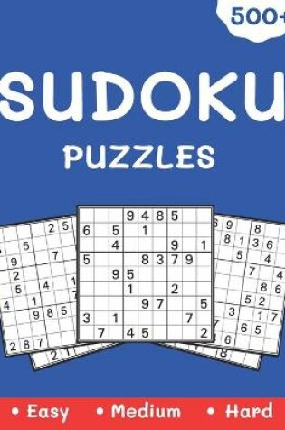 Cover of 500+ Sudoku Puzzles