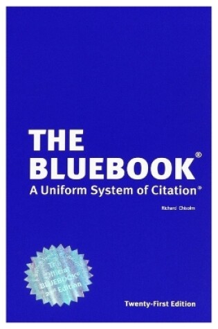 Cover of The Bluebook