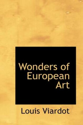 Cover of Wonders of European Art