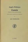 Book cover for Angelo Poliziano, Lamia Praelectio in priora Aristotelis Analytica