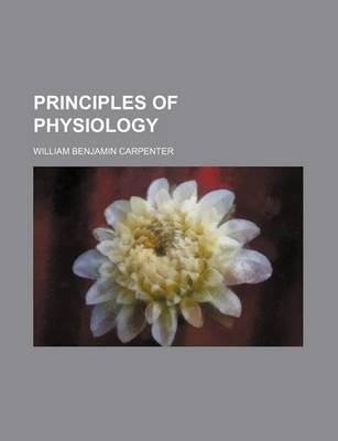 Book cover for Principles of Physiology