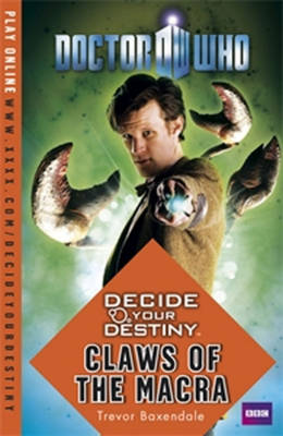 Book cover for Decide Your Destiny: Claws of the Macra