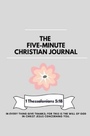 Cover of The Five Minute Christian Journal