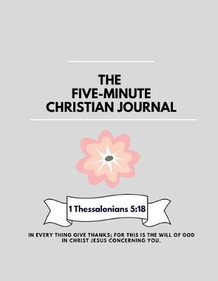 Book cover for The Five Minute Christian Journal