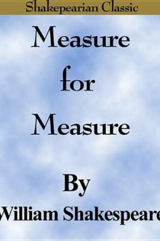 Cover of Measure for Measure (Shakespearian Classics)