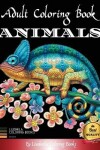 Book cover for Adult Coloring Book Animals