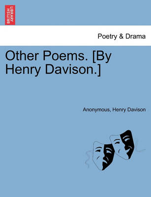 Book cover for Other Poems. [by Henry Davison.]