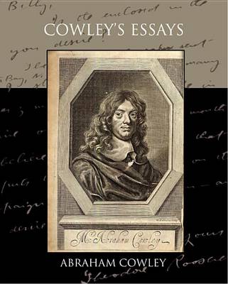 Book cover for Cowley's Essays