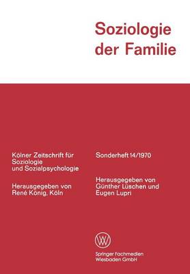 Book cover for Soziologie der Familie