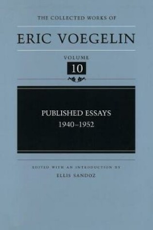 Cover of Published Essays