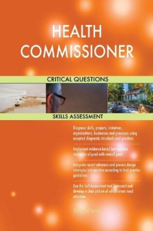 Cover of HEALTH COMMISSIONER Critical Questions Skills Assessment