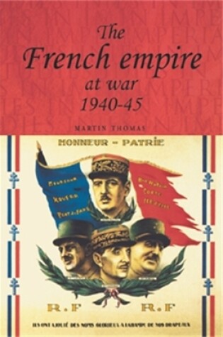 Cover of The French Empire at War, 1940-1945