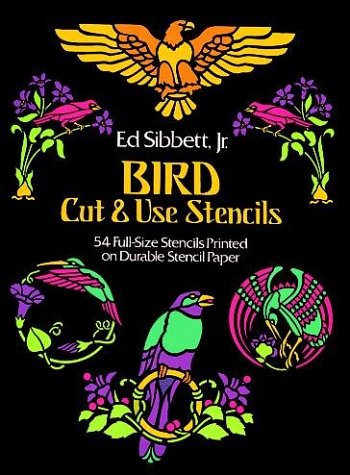 Book cover for Bird Cut & Use Stencils