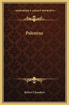 Book cover for Palestina