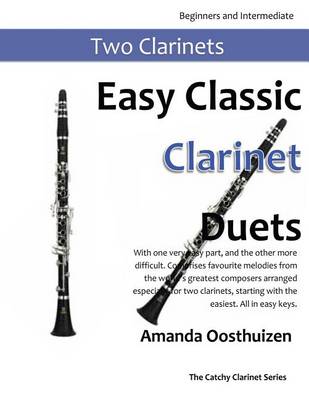 Book cover for Easy Classic Clarinet Duets