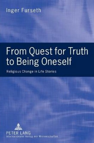 Cover of From Quest for Truth to Being Oneself
