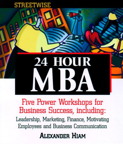 Cover of Streetwise 24 Hour MBA
