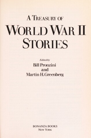 Cover of Treasury of World War II Stories