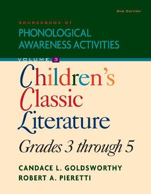 Cover of Sourcebook of Phonological Awareness Activities, Volume III