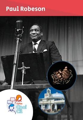 Book cover for Cyfres Cnoi Cil: Paul Robeson (pecyn)