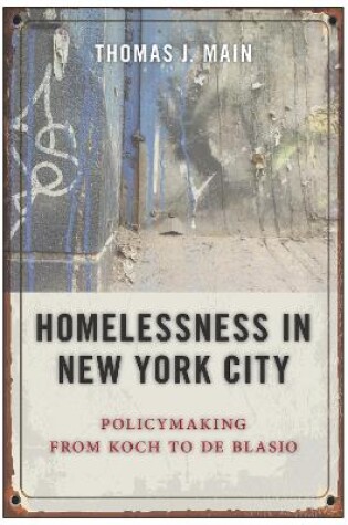 Cover of Homelessness in New York City