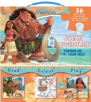Book cover for Disney Moana Ocean Adventure