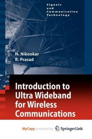 Cover of Introduction to Ultra Wideband for Wireless Communications