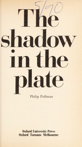 Book cover for The Shadow in the Plate