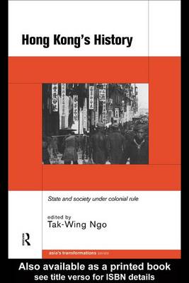 Book cover for Hong Kong's History