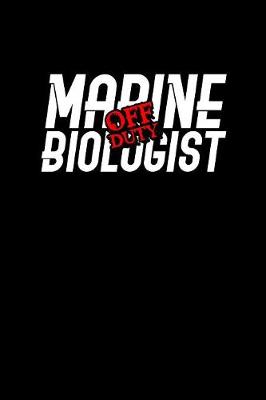 Book cover for Marine Biologist Off Duty