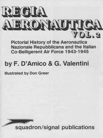 Cover of Regia Aeronautica