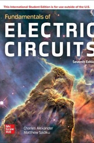Cover of ISE Fundamentals of Electric Circuits