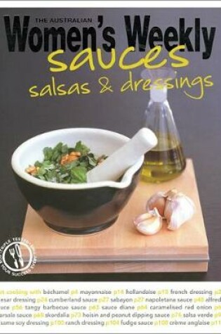 Cover of Sauces, Salsas and Dressings