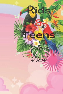 Book cover for kids and Teens Color Book