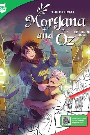 Cover of The Official Morgana and Oz Coloring Book