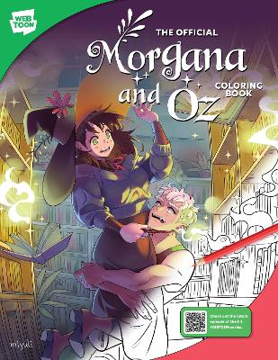 Cover of The Official Morgana and Oz Coloring Book
