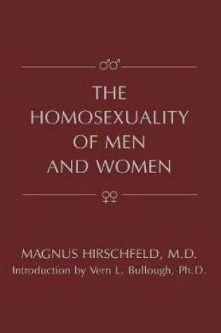 Cover of The Homosexuality of Men and Women