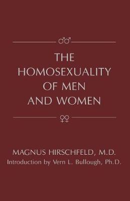 Book cover for The Homosexuality of Men and Women