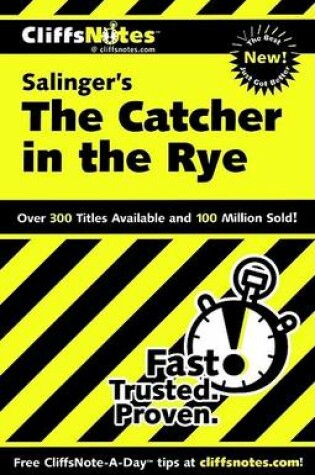 Cover of Cliffsnotes on Salinger's the Catcher in the Rye