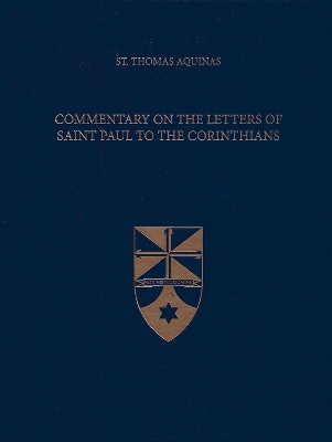 Cover of Commentary on the Letters of Saint Paul to the Corinthians