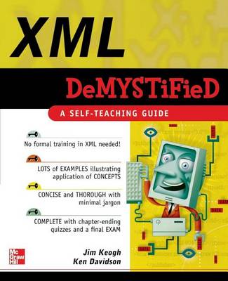 Book cover for XML Demystified: A Self-Teaching Guide