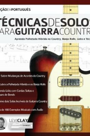 Cover of Técnicas de Solos Para Guitarra Country