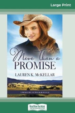 Cover of More than a Promise (16pt Large Print Edition)