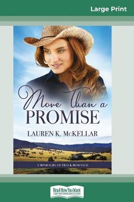 Book cover for More than a Promise (16pt Large Print Edition)